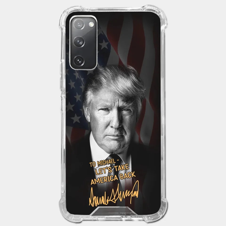 Let's Make The Nation Strong Together - US Election Clear Phone Case