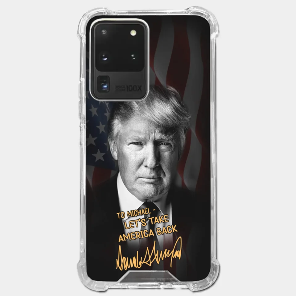 Let's Make The Nation Strong Together - US Election Clear Phone Case