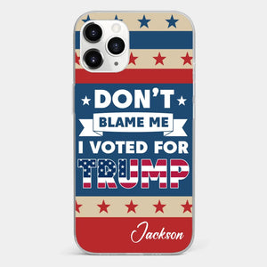 Strength Comes When We Work Hand In Hand - US Election Clear Phone Case