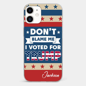 Strength Comes When We Work Hand In Hand - US Election Clear Phone Case
