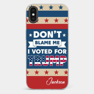 Strength Comes When We Work Hand In Hand - US Election Clear Phone Case