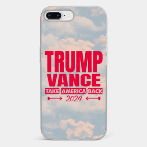 United We Stand For A Better Future - US Election Clear Phone Case