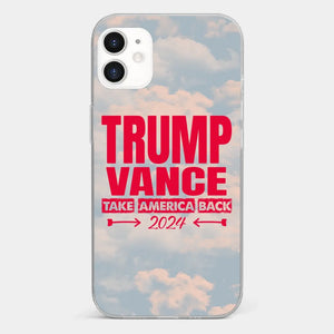 United We Stand For A Better Future - US Election Clear Phone Case