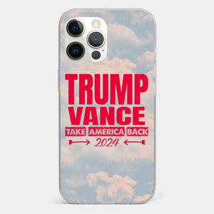 United We Stand For A Better Future - US Election Clear Phone Case