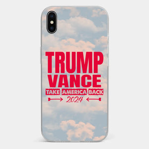 United We Stand For A Better Future - US Election Clear Phone Case