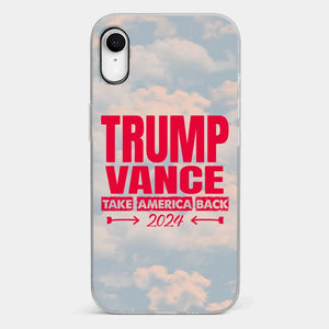 United We Stand For A Better Future - US Election Clear Phone Case