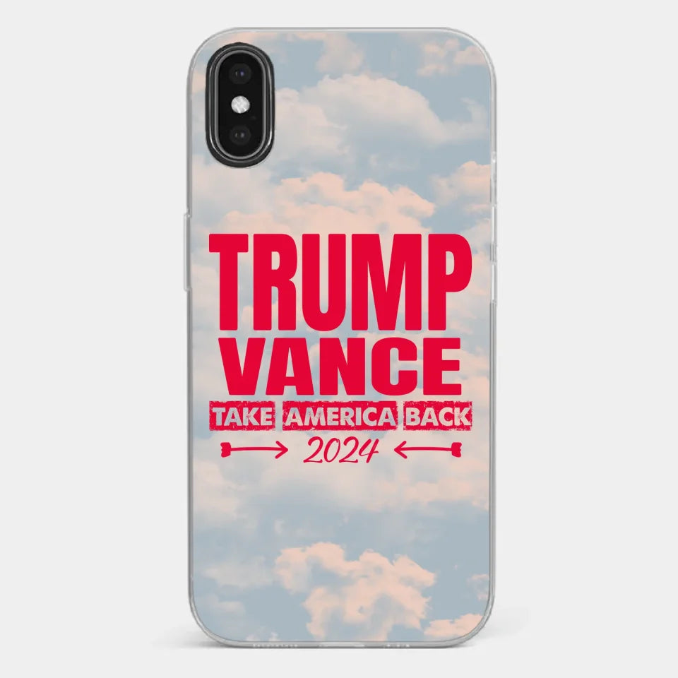 United We Stand For A Better Future - US Election Clear Phone Case