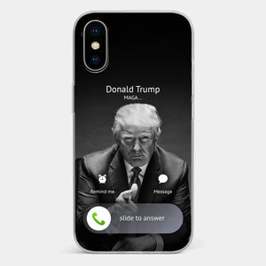 Pick Up The Phone, The President Is Calling - US Election Clear Phone Case