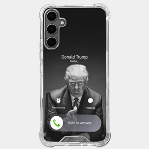 Pick Up The Phone, The President Is Calling - US Election Clear Phone Case