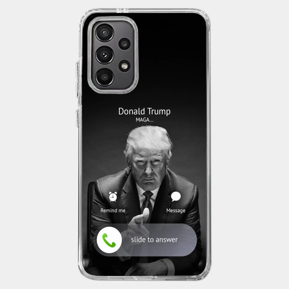 Pick Up The Phone, The President Is Calling - US Election Clear Phone Case