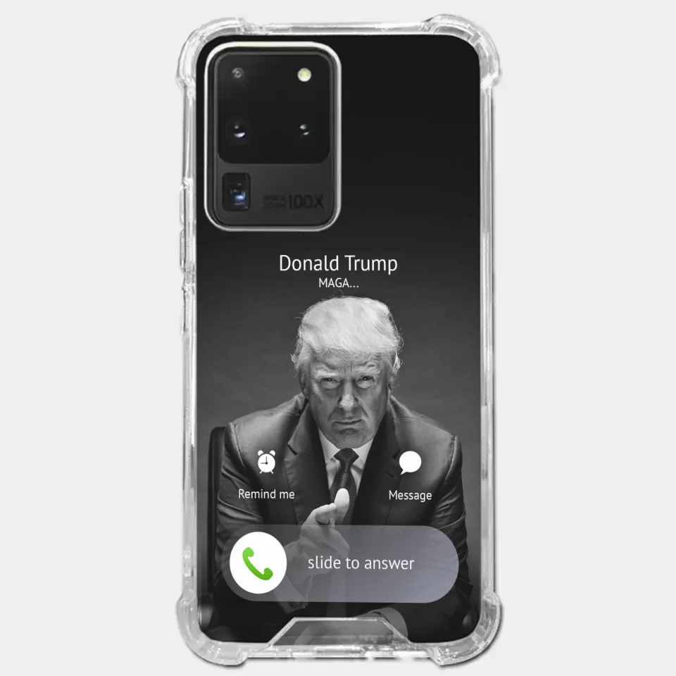 Pick Up The Phone, The President Is Calling - US Election Clear Phone Case