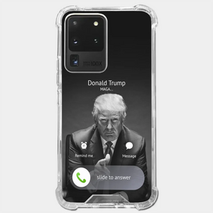 Pick Up The Phone, The President Is Calling - US Election Clear Phone Case