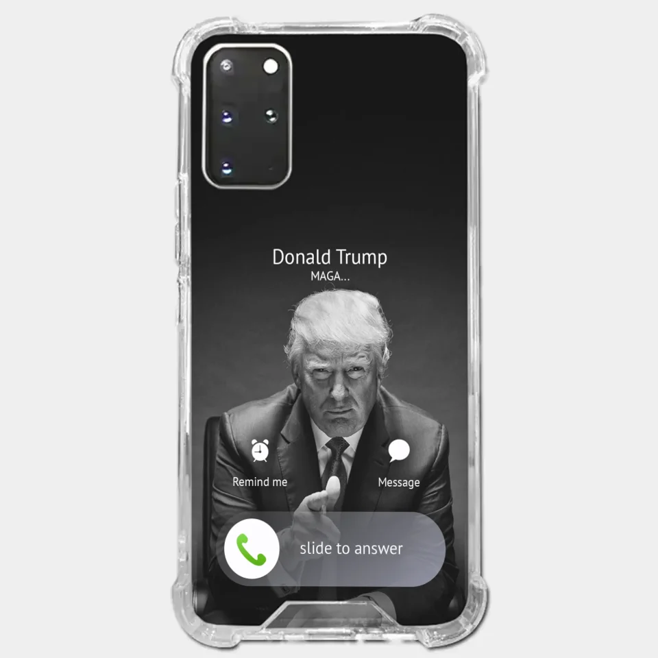 Pick Up The Phone, The President Is Calling - US Election Clear Phone Case