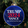 Speaking Up Can Change Lives And Minds - US Election Acrylic Custom Shaped Ornament - Christmas Gift And Decor For Conservative Supporters