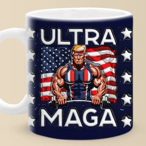 Let Your Ideas Blossom And Make An Impact - US Elections 3D Inflated Effect Printed Mug - Gift For Conservative Supporters