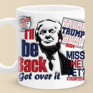 Speak Out Your Truth With Courage And Clarity - US Elections 3D Inflated Effect Printed Mug - Gift For Conservative Supporters