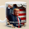 Keep Calm And Show Your Support Loud - US Elections Mug - Gift For Conservative Supporters
