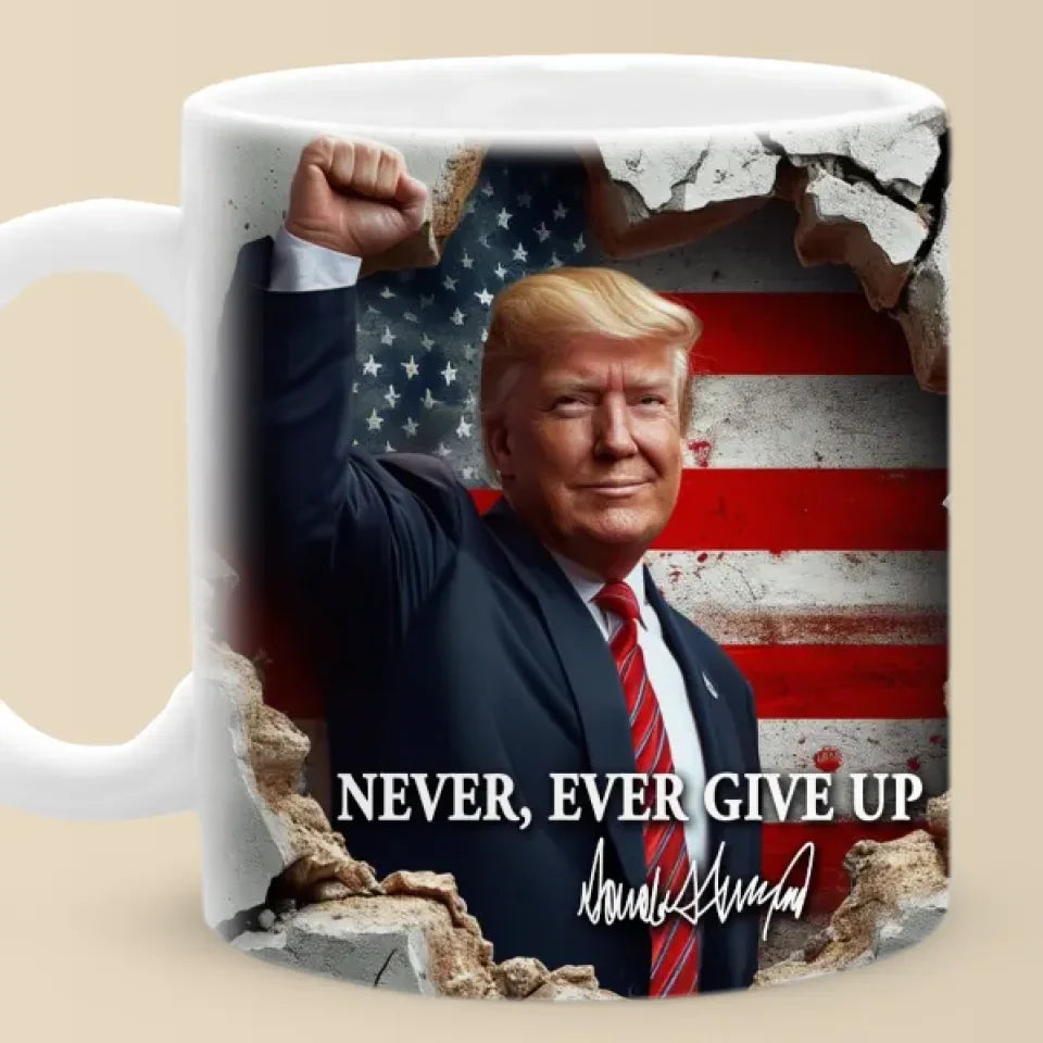 Keep Calm And Show Your Support Loud - US Elections Mug - Gift For Conservative Supporters