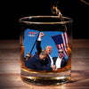 Guard America’s Future - US Election Whiskey Glass - Gift For Conservative Supporters
