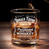 Presidential Sour Mash Whiskey - US Election Whiskey Glass - Gift For Conservative Supporters
