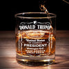 Promote The Goodness That Binds Us - US Election Whiskey Glass - Gift For Conservative Supporters