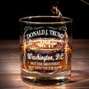 Unite In The Voice Of True America - US Election Whiskey Glass - Gift For Conservative Supporters