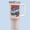 Welcome To Garden Of Mr. D - US Election 40 Oz Stainless Steel Tumbler With Handle