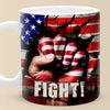 Progress Comes One Thought At A Time - US Elections Mug - Gift For Conservative Supporters