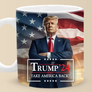 Let’s Dream Together And Make It Happen - US Elections Mug - Gift For Conservative Supporters