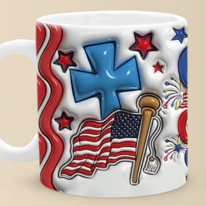 Together We Can Bring Back True Liberty - US Elections 3D Inflated Effect Printed Mug - Gift For Conservative Supporters