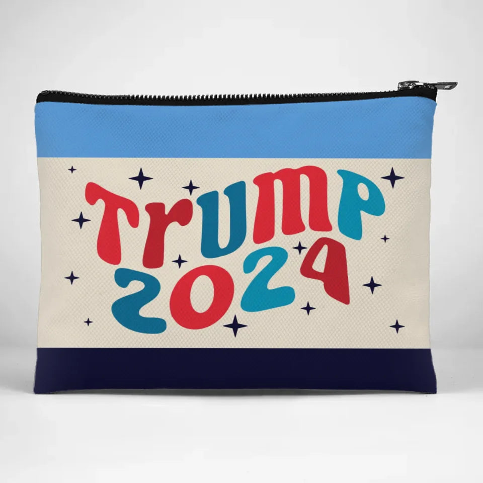 The Leader Is Back In 2024 - US Election Cosmetic Bag