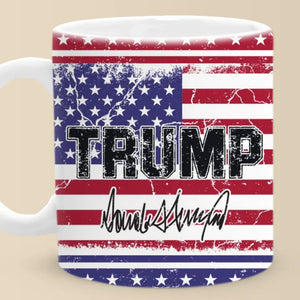 Each Step We Take Brings Us Closer To Our Goals - US Elections Mug - Gift For Conservative Supporters