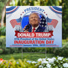 Welcome Home, Mr. President - US Elections Yard Sign, Decoration Gift For Conservative Supporters