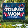 Let's Celebrate The Best Political Comeback In History - US Elections Yard Sign, Decoration Gift For Conservative Supporters