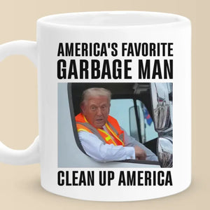 Clean Up America - US Election Mug - Gift For Conservative Supporters