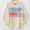 America Will Have Its Own Glory - US Elections Unisex Sweatshirt With Design On Sleeve