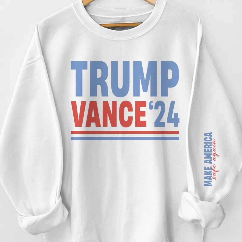 America Will Have Its Own Glory - US Elections Unisex Sweatshirt With Design On Sleeve