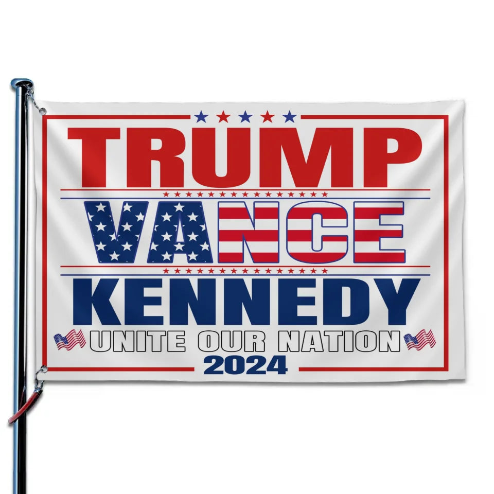 Unite Our Nation - US Election Horizontal House Flag