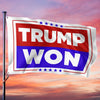 A Bright Future Awaits Us With Strong Leadership - US Election Horizontal House Flag