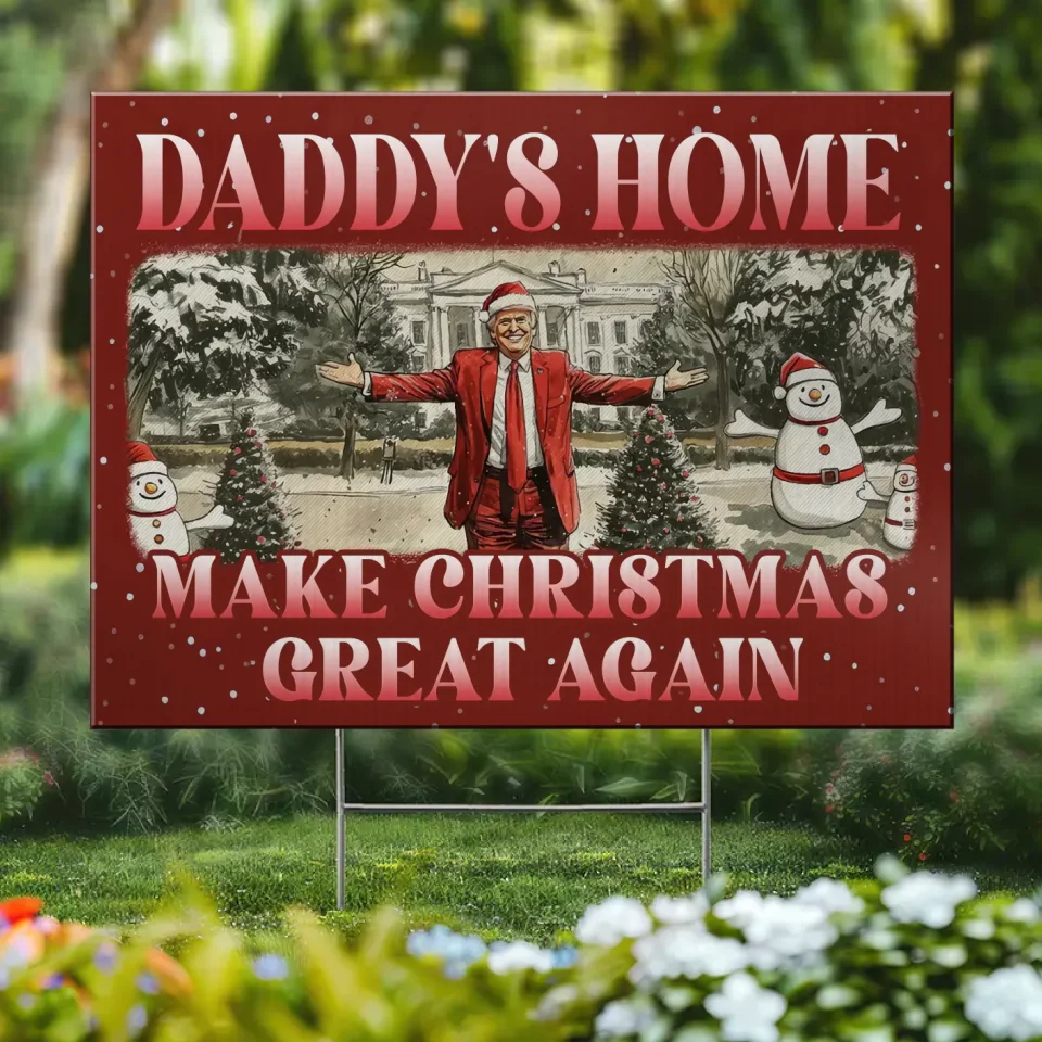 A New Vision For America Begins Now - US Elections Yard Sign, Decoration Gift For Conservative Supporters