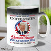 Please Welcome The People's President Back On Track - US Election Color Changing Mug