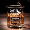 A New Beginning For All Americans - US Election Whiskey Glass - Gift For Conservative Supporters
