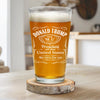 All For America - US Election Beer Glass
