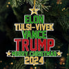 The Path To Progress Starts Here - US Election Acrylic Custom Shaped Ornament - Christmas Gift And Decor For Conservative Supporters