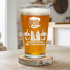 Winners Do What Losers Don't Want To Do - US Election Beer Glass
