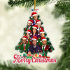 Our Journey Towards Greatness Continues - US Election Acrylic Custom Shaped Ornament - Christmas Gift And Decor For Conservative Supporters