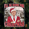 The Future Is Ours To Create - US Election Acrylic Custom Shaped Ornament - Christmas Gift And Decor For Conservative Supporters