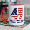 Make History With The 47th President By Your Side - US Elections Accent Mug