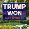 He Won, America Will Be In A Different Level - US Elections Yard Sign, Decoration Gift For Conservative Supporters
