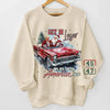 Get In Loser, We Are Taking America Back - US Elections Unisex Sweatshirt With Design On Sleeve
